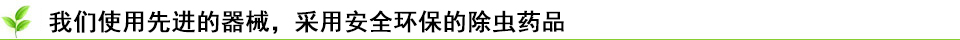 我们使用行业最先进、最安全的器械，最效率、最环保的药品